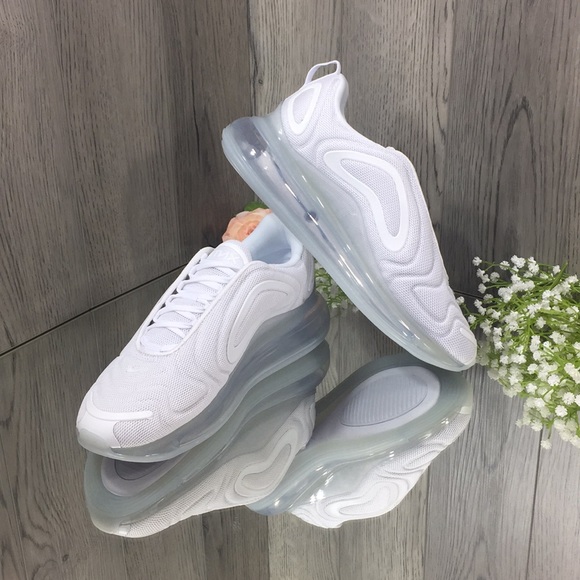 💎 NIKE WMNS AIR MAX 720 white/white-MLTC platinum - Picture 5 of 8